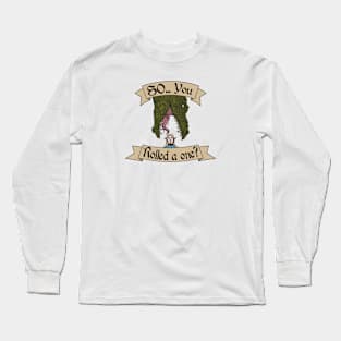 Rolled a One: Dragon Food Long Sleeve T-Shirt